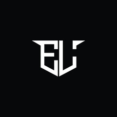 Obraz premium Modern Construction Logo with Symmetrical Design