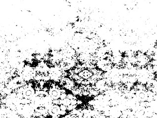 Rustic grunge texture with grain and stains. Abstract noise background. PNG graphic illustration with transparent background.