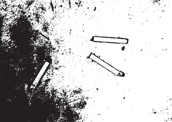 Rustic grunge texture with grain and stains. Abstract noise background. PNG graphic illustration with transparent background.