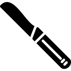 Scalpel Glyph Icon