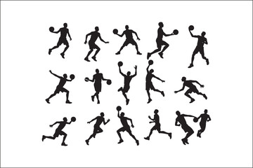 Basketball Silhouette Vector | Player SVG | Slam Dunk Clipart PNG

Basketball Player SVG | Dribble & Dunk Silhouette | Sports Vector Art

Basketball Action Silhouette | Jump Shot SVG Cut File | Sports