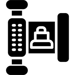 Prehistoric Symbol Glyph Icon