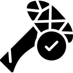 Prehistoric Evolution Glyph Icon