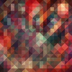 Colorful polygonal abstract background. Low poly effect. Polygon backdrop.