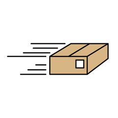 Quick delivery icon. 