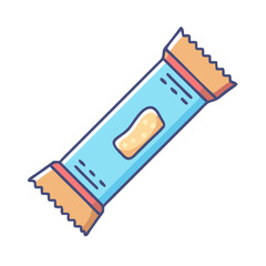 protein bar icon, protein bar vector illustration-simple illustration of protein bar, perfect for protein bar logos and icons