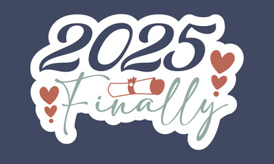 Graduation Sticker Bundle, and Single Design