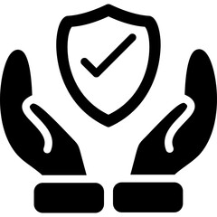 Human Rights Defense Glyph Icon