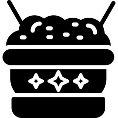 Chinese Food Glyph Icon