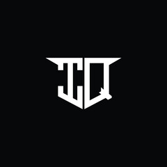 Modern Construction Logo with Symmetrical Design