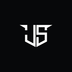 Fototapeta premium Modern Construction Logo with Symmetrical Design