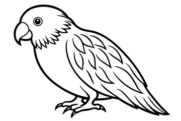 Graceful Kestrel Drawing