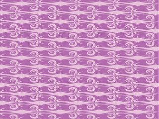 Elegant purple seamless pattern, horizontal ornament