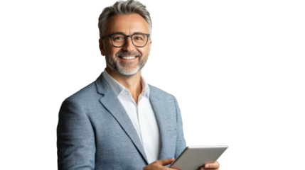 A portrait of a smiling engineer or construction worker with a safety helmet on, giving a thumbs up,Transparent background, PNG file, showcasing confidence and professionalism.