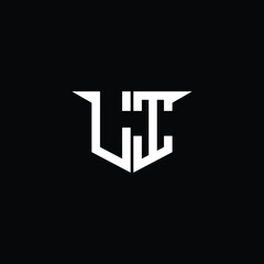 Obraz premium Modern Construction Logo with Symmetrical Design