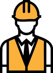 Construction engineer, industrial, engineering vector illustration, building builder, job man.