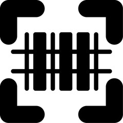 Scanner Glyph Icon