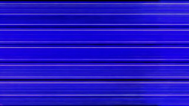 Abstract Blue Lines Digital Art