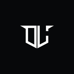 Modern Construction Logo with Symmetrical Design