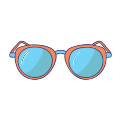 sunglasses icon, sunglasses vector illustration-simple illustration of sunglasses, perfect for sunglasses logos and icons