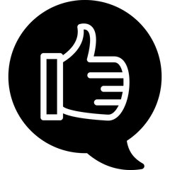 Message Preferences Glyph Icon