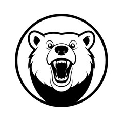 bear head mascot