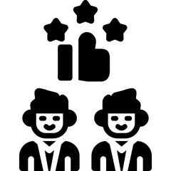 Discussion Feedback Glyph Icon