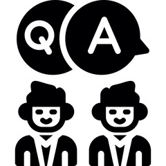 Discussion Answers Glyph Icon