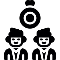 Discussion Engagement Glyph Icon