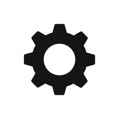 Gear vector icon