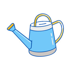 Obraz premium watering can icon, watering can vector illustration-simple illustration of watering can, perfect for watering can logos and icons