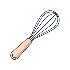 whisk icon, whisk vector illustration-simple illustration of whisk, perfect for whisk logos and icons