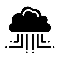 Vector Design Cloud Computing Icon Style