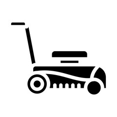 Vector Design Lawn mower Icon Style