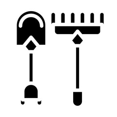 Vector Design Gardening Tools Icon Style