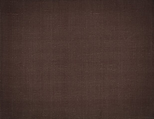 Fototapeta premium Textile texture. Old book cover. Rough canvas surface. Blank retro page. Empty place for text. Perfect for background and vintage style design.