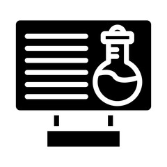 Online Chemistry Icon Style