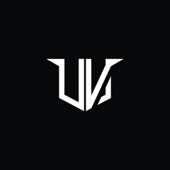 Modern Construction Logo with Symmetrical Design