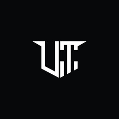 Modern Construction Logo with Symmetrical Design