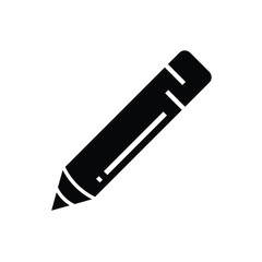 pencil, icon, flat, design, vector, illustrations, education, style, trendy, collections