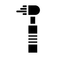 Electric Toothbrush Icon Style