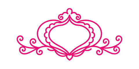 Mother's Day Romantic Victorian Outline Art