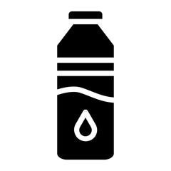Water Bottle Icon Style