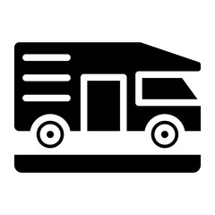 Camper Van Icon Style