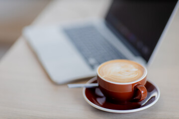 Coffee has a fresh morning.