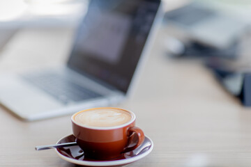 Coffee has a fresh morning.