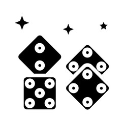 Dices Icon Style
