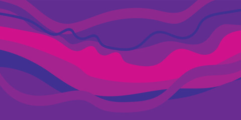 Obraz premium Pink and purple abstract waves background for digital art, music visuals, creative design and motion-inspired posters with fluid, surreal style and neon gradients.