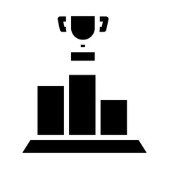 Winner Podium Icon Style