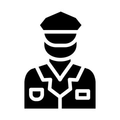 Army Captain Icon Style